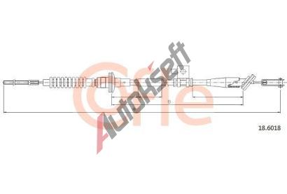 COFLE Spojkov lanko CFL 18.6018, 18.6018