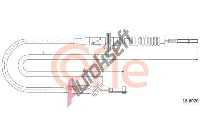 COFLE Spojkov lanko CFL 18.6020, 18.6020