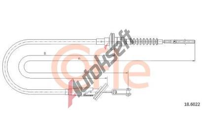 COFLE Spojkov lanko CFL 18.6022, 18.6022