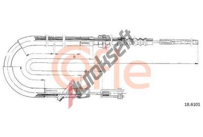 COFLE Spojkov lanko CFL 18.6101, 18.6101