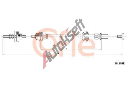 COFLE Spojkov lanko CFL 19.208E, 19.208E