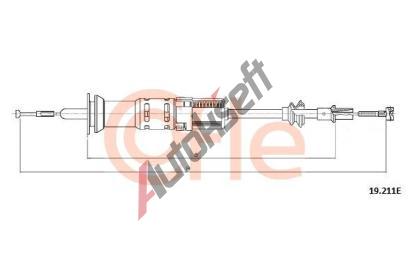 COFLE Spojkov lanko CFL 19.211E, 19.211E