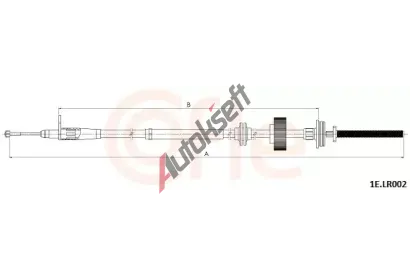 COFLE Tažné lanko parkovací brzdy CFL 1E.LR002, 1E.LR002 COFLE Tažné lanko parkovací brzdy CFL 1E.LR002, 1E.LR002