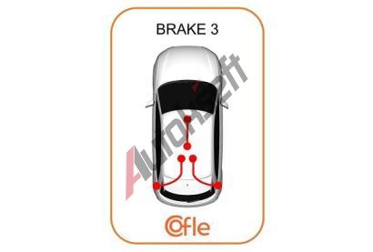 COFLE Ta�n� lanko parkovac� brzdy CFL 20.160B045, 20.160B045