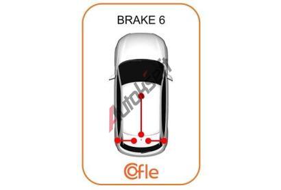 COFLE Tažné lanko parkovací brzdy CFL 20.160B053, 20.160B053 COFLE Tažné lanko parkovací brzdy CFL 20.160B053, 20.160B053
