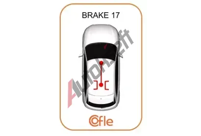 COFLE Tažné lanko parkovací brzdy CFL 251.9, 251.9 COFLE Tažné lanko parkovací brzdy CFL 251.9, 251.9