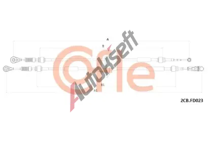 COFLE Ta�n� lanko ru�n� p�evodovky CFL 2CB.FD023, 2CB.FD023