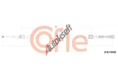 COFLE Ta�n� lanko ru�n� p�evodovky CFL 2CB.FI038, 2CB.FI038