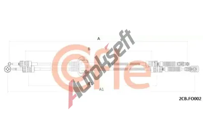 COFLE Tan lanko run pevodovky CFL 2CB.FO002, 2CB.FO002