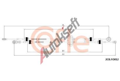 COFLE Tan lanko run pevodovky CFL 2CB.FO012, 2CB.FO012