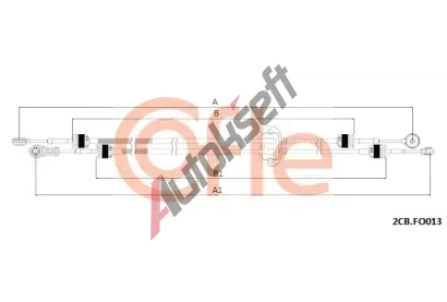 COFLE Tan lanko run pevodovky CFL 2CB.FO013, 2CB.FO013
