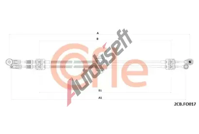 COFLE Tan lanko run pevodovky CFL 2CB.FO017, 2CB.FO017