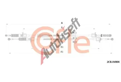 COFLE Tan lanko run pevodovky CFL 2CB.IV004, 2CB.IV004