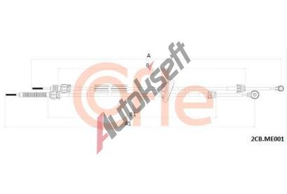 COFLE Tan lanko run pevodovky CFL 2CB.ME001, 2CB.ME001