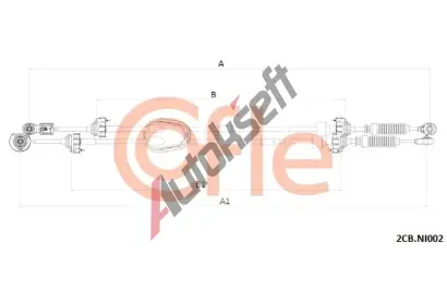 COFLE Ta�n� lanko ru�n� p�evodovky CFL 2CB.NI002, 2CB.NI002