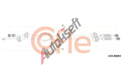 COFLE Tan lanko run pevodovky CFL 2CB.NI003, 2CB.NI003