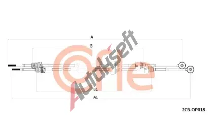 COFLE Tan lanko run pevodovky CFL 2CB.OP018, 2CB.OP018