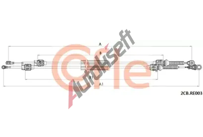 COFLE Ta�n� lanko ru�n� p�evodovky CFL 2CB.RE003, 2CB.RE003