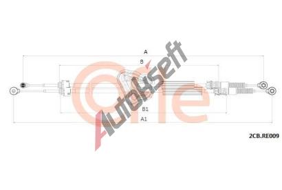 COFLE Tan lanko run pevodovky CFL 2CB.RE009, 2CB.RE009