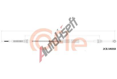 COFLE Tan lanko run pevodovky CFL 2CB.VK018, 2CB.VK018
