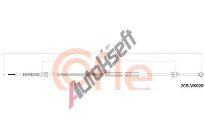 COFLE Tan lanko run pevodovky CFL 2CB.VK020, 2CB.VK020