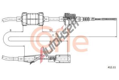 COFLE Spojkov lanko CFL 412.11, 412.11