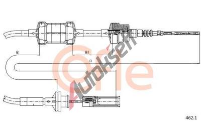 COFLE Spojkov lanko CFL 462.1, 462.1