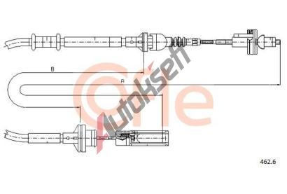 COFLE Spojkov lanko CFL 462.6, 462.6