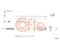 Lanko pedlu plynu COFLE ‐ CFL 493.1