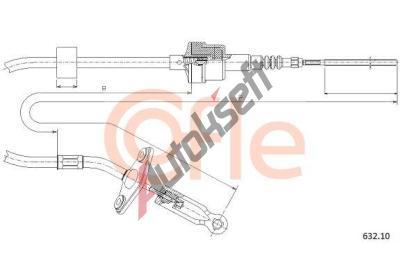 COFLE Spojkov lanko CFL 632.10, 632.10