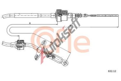 COFLE Spojkov lanko CFL 632.12, 632.12