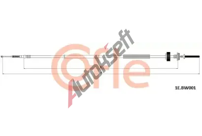 COFLE Ta�n� lanko parkovac� brzdy CFL 92.1E.BW001, 92.1E.BW001