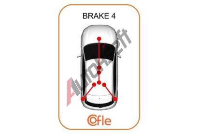 COFLE Ta�n� lanko parkovac� brzdy CFL 92.20.095B101, 92.20.095B101