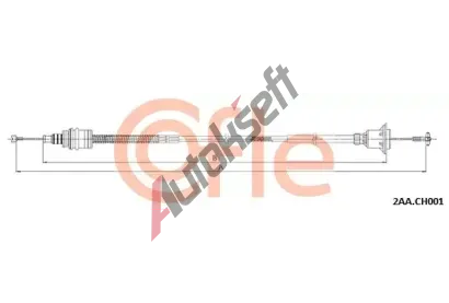 COFLE Spojkov lanko CFL 92.2AA.CH001, 92.2AA.CH001