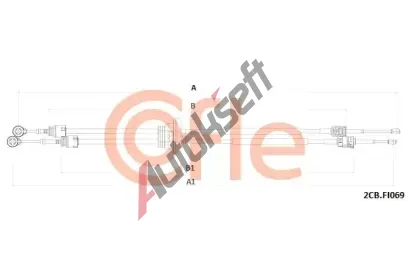 COFLE Tan lanko run pevodovky CFL 92.2CB.FI069, 92.2CB.FI069