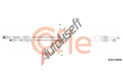 COFLE Tan lanko run pevodovky CFL 92.2CB.FO018, 92.2CB.FO018