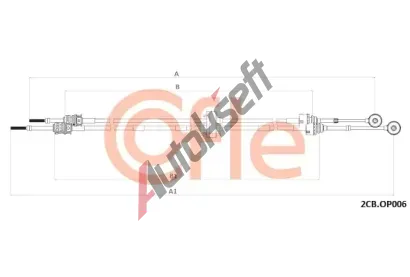 COFLE Tan lanko run pevodovky CFL 92.2CB.OP006, 92.2CB.OP006