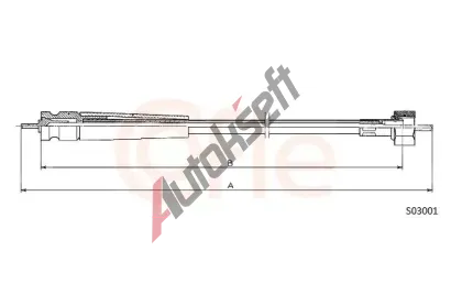 COFLE Náhon tachometru CFL S03001, S03001 COFLE Náhon tachometru CFL S03001, S03001