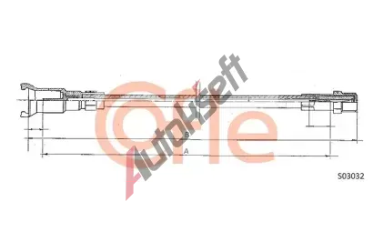COFLE Náhon tachometru CFL S03032, S03032 COFLE Náhon tachometru CFL S03032, S03032