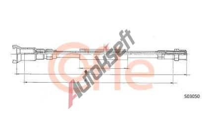 COFLE N�hon tachometru CFL S03050, S03050