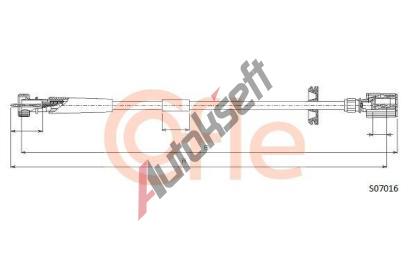 COFLE N�hon tachometru CFL S07016, S07016