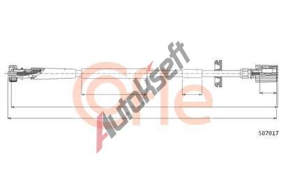 COFLE N�hon tachometru CFL S07017, S07017