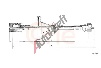 COFLE N�hon tachometru CFL S07033, S07033