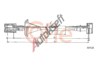 COFLE Nhon tachometru CFL S07125, S07125