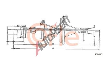 COFLE Nhon tachometru CFL S08025, S08025