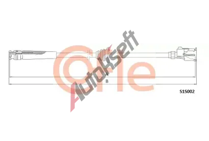 COFLE Náhon tachometru CFL S1S002, S1S002 COFLE Náhon tachometru CFL S1S002, S1S002