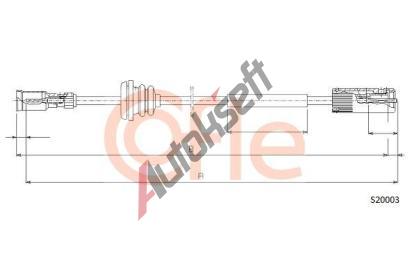 COFLE Nhon tachometru CFL S20003, S20003