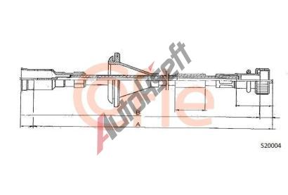 COFLE N�hon tachometru CFL S20004, S20004