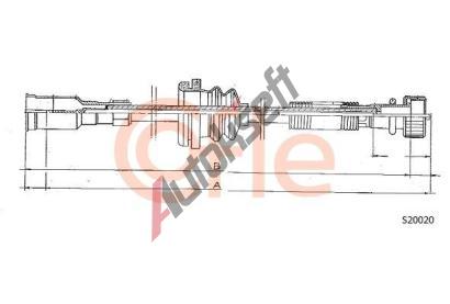 COFLE N�hon tachometru CFL S20020, S20020