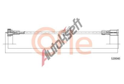 COFLE Náhon tachometru CFL S20040, S20040 COFLE Náhon tachometru CFL S20040, S20040